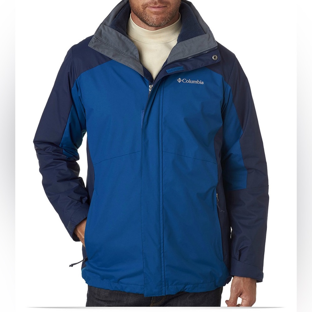 Columbia NWT Men’s Eager Air Interchange Jacket Small Blue